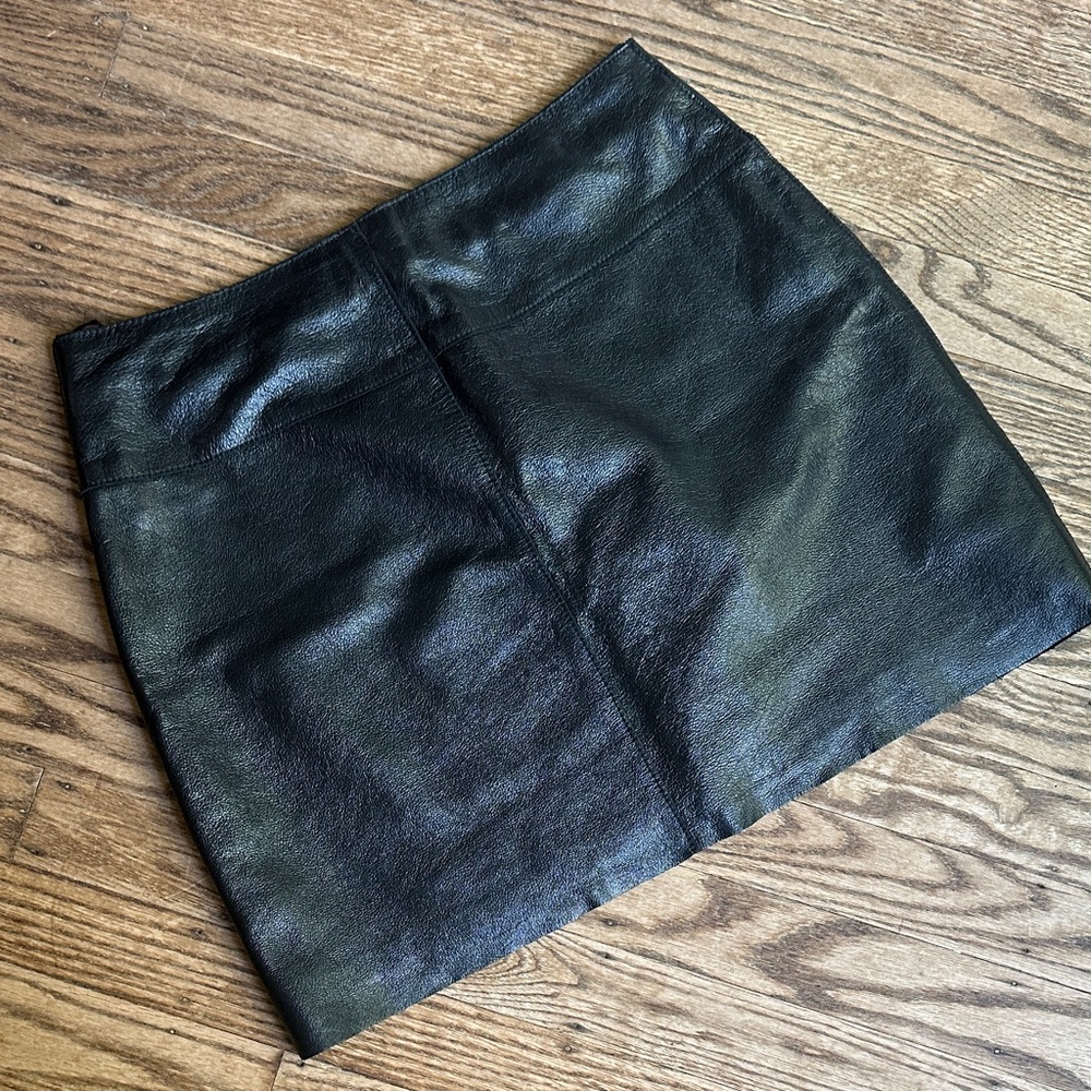 Wilsons Leather Black Mini Skirt